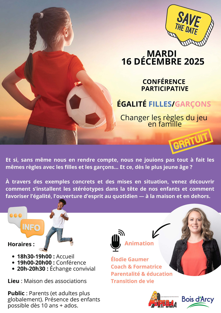 Conférence participative égalité filles/garçons
